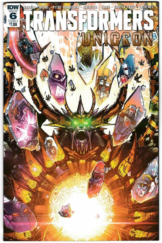 Transformers Unicron #6 Cvr A (IDW, 2018) NM