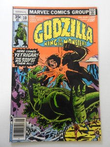 Godzilla #10 (1978) VG Condition 3/4 in spine split