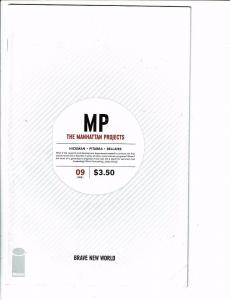 Lot Of 4 Manhattan Projects Image Comic Books # 7 8 9 10 1st Print Hickman JB5