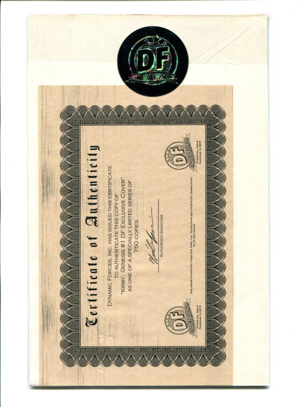 Kirby: Genesis #1 - Alex Ross Dynamic Forces LTD 750 Virgin Variant (9.2ob) 2011