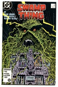 SWAMP THING #52 comic book 1986-ARKHAM ASYLUM COVER-1986