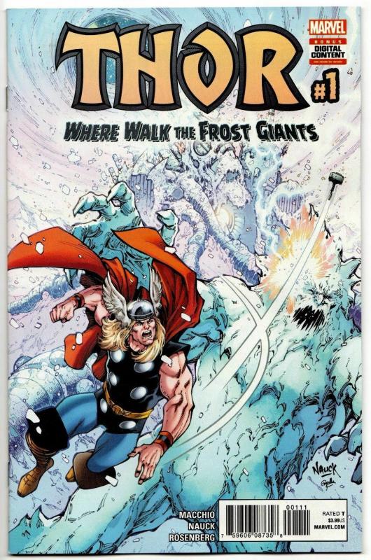 Thor Where Walk The Frost Giants #1 (Marvel, 2017) NM
