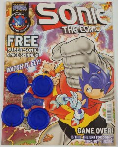 Sonic the Comic #174A FN ; Fleetway Quality | Hedgehog with space spinner bonus