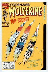 Wolverine #50 1992 KEY 1st Appearance Shiva, Mutant Hunter CLASSIC Die-Cut Cover