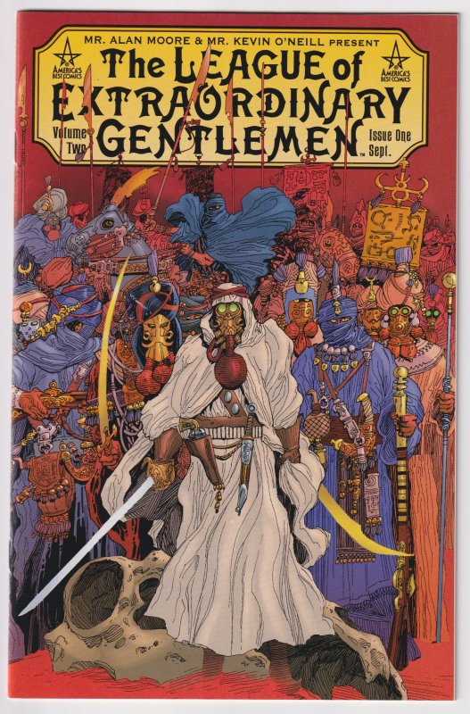 The League of Extraordinary Gentlemen Volume 2 #1, 2, 3, 4, 5, 6 (2003) set