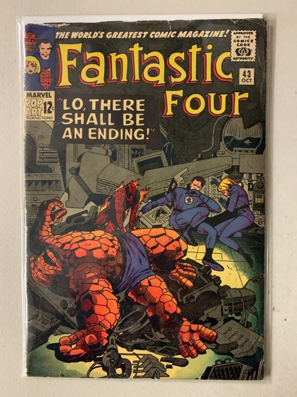 Fantastic Four #43 Dr. Doom appearance 4.0 (1965)