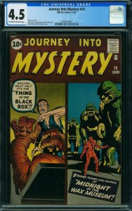 JOURNEY INTO MYSTERY #74, CGC 4.5 (1961) DP196