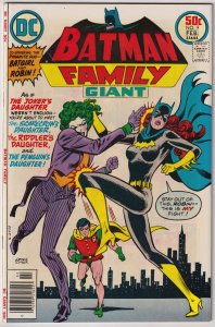 The Batman Family #9 (1977) Batgirl vs Joker's Daughter HIGH GRADE