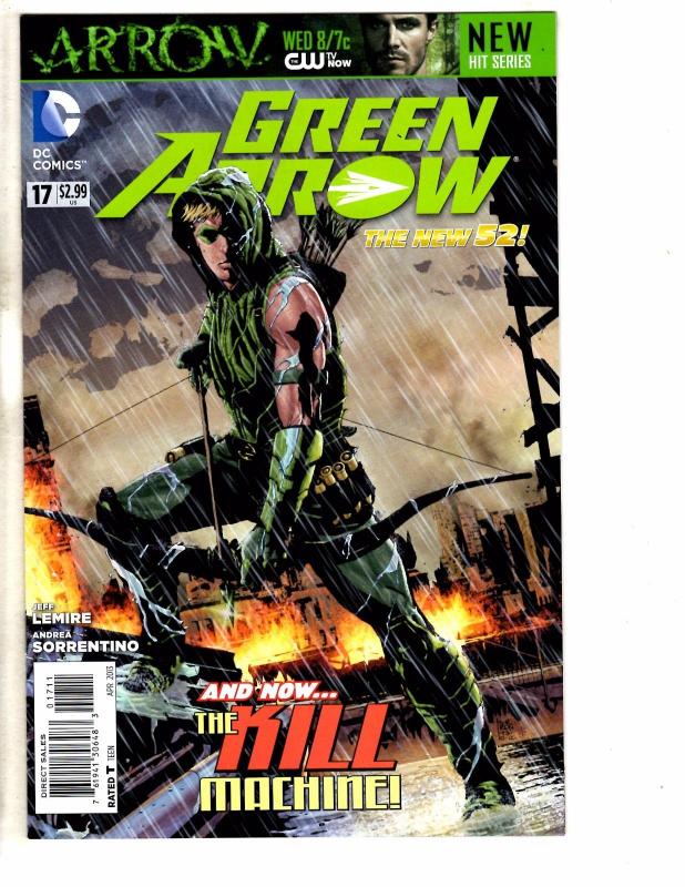 Lot Of 5 Green Arrow DC Comic Books # 17 18 19 20 21 Arrow Batman Flash J237