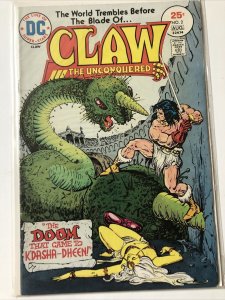 Lot Of 2 Dc Comics Bronze Age  Kong The Untamed #1 + Claw The Unconquered #2 