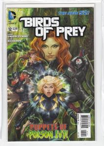 BIRDS OF PREY (2011 DC) #12 NM-