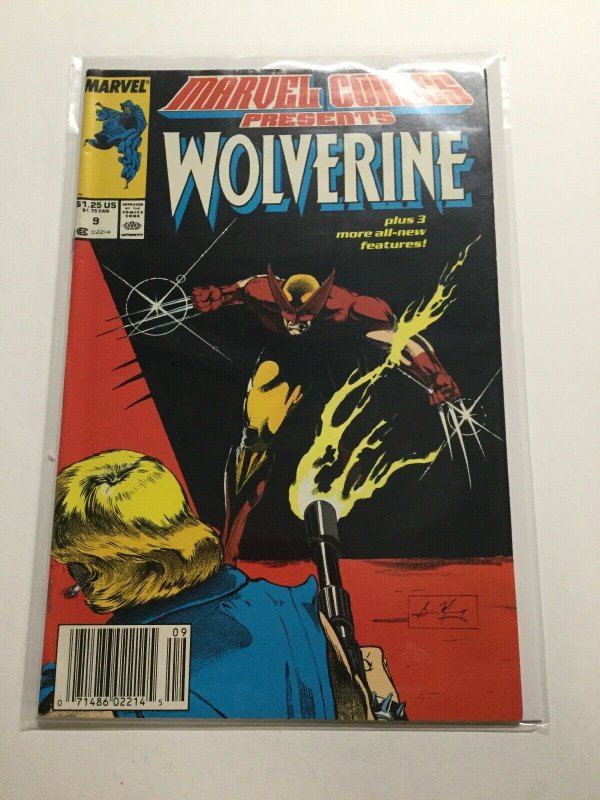 Marvel Comics Presents 9 Near Mint Nm Wolverine Newsstand Edition Marvel