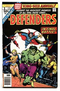 Defenders Annual #1 1976 Marvel comic book -Hulk -Doctor Strange