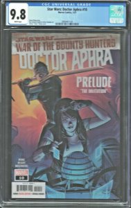 Star Wars War of The Bounty Hunters DOCTOR APHRA #10 JOSHUA SWABY COVER CGC 9.8