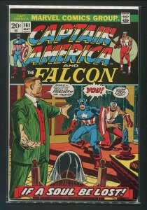 Captain America #161 (6.5 FN+) Steve Englehart , Sal Buscema Cover (1973)