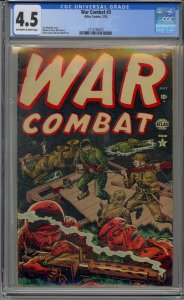 WAR COMBAT #3 CGC 4.5 ATLAS PRE HERO WAR