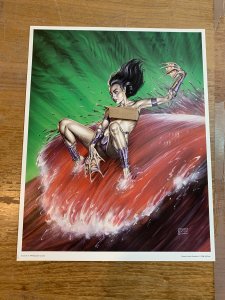 DAME LUCIFER 6 PRINTS BY JOSEPH LINSNER WITH SIGNED COA