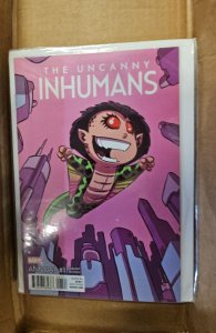 Uncanny Inhumans Annual Young Cover (2016)