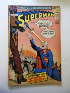 Superman #250 (1972) VG Condition small moisture stains