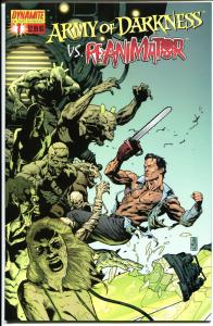 ARMY of DARKNESS vs RE-ANIMATOR #1 2 3 4 , NM, Cult, Movie, AOD, Deadites