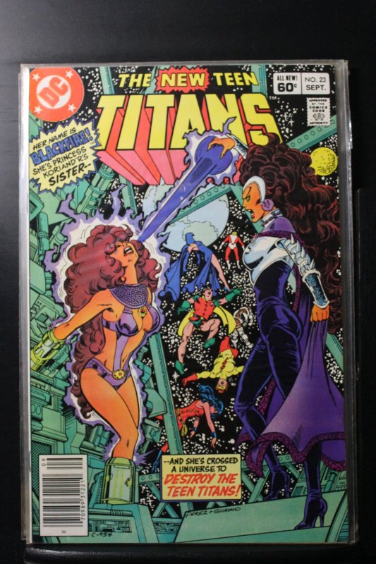 The New Teen Titans #23 Newsstand Edition (1982)