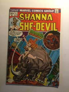 Shanna the She Devil 4 Very Good/Fine 5.0 Marvel
