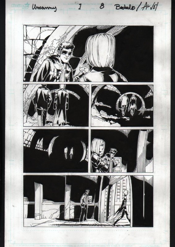 Uncanny X-Men #2 Page 8 Original Comic Book Art - Chris Bachalo