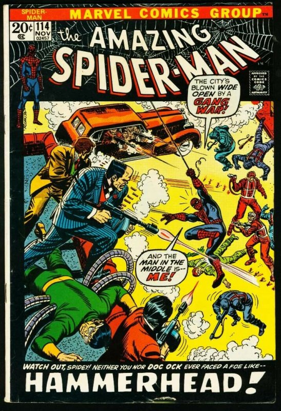 AMAZING SPIDER-MAN #114-MARVEL COMICS-DOCTOR OCTOPUS VG