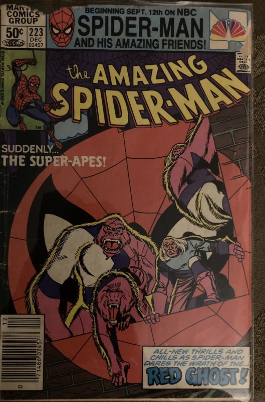 The Amazing Spider-Man #223 (1981) Newsstand Edition