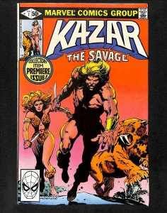 Ka-Zar The Savage #1