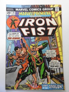 Marvel Premiere #16 (1974) VG+ Condition MVS intact! moisture stain