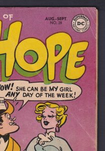 Bob Hope #28 1954 DC 4.5 VG+ comic