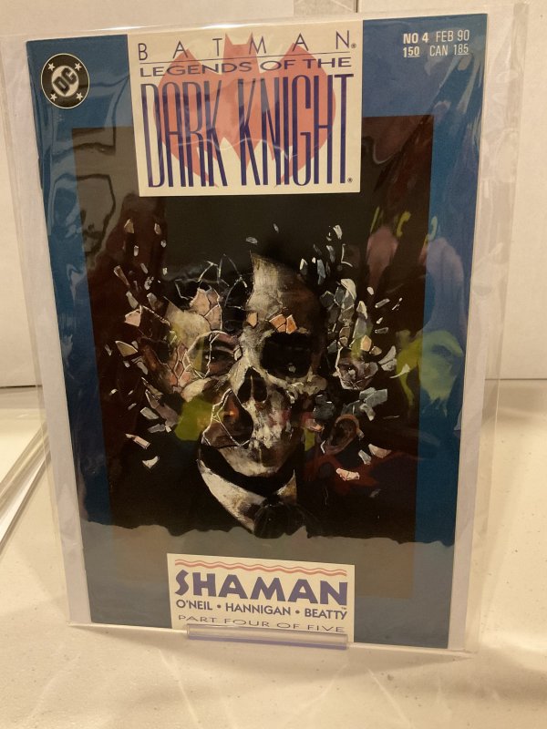 Batman: Legends of the Dark Knight #4  “Shaman”  9.0 (our highest grade) 1990