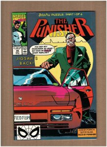 Punisher #35 Marvel Comics 1990 Jigsaw Puzzle pt.1 VF+ 8.5