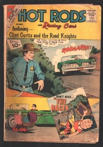Hot Rods and Racing Cars #54 1961-Pontiac on cover-Super modified stock car r...