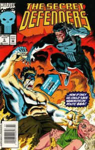 The Secret Defenders #5 Newsstand Cover (1993-1995) Marvel