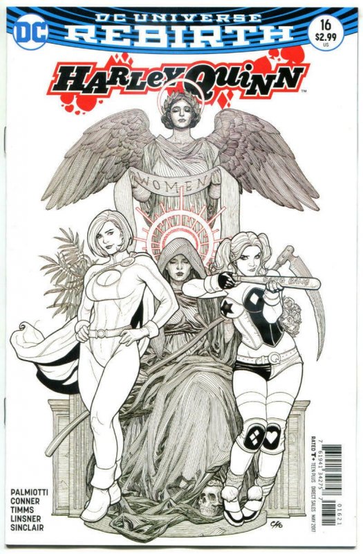 HARLEY QUINN #16, VF/NM, Rebirth, Amanda Conner, Frank Cho, 2016, more in store