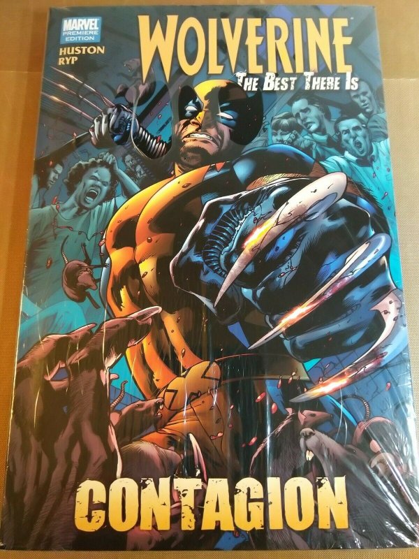 Wolverine - The Best There Is: Contagion by Huston & Ryp (hardcover 2011) 