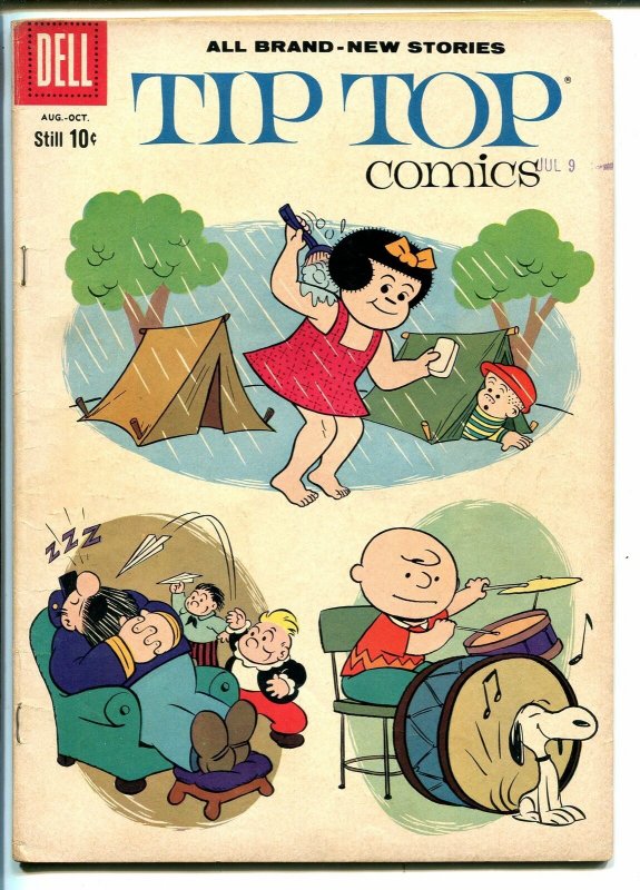 TIP TOP #218 1959-DELL-PEANUTS-vg+ 