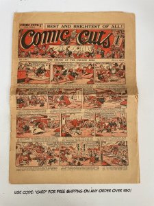 Comic Cuts May 4th 1940 # 2607 Newspaper Cruise Of The Crusoe Kids Cover 6 J215