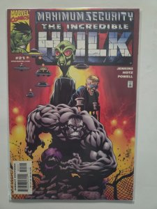 The Incredible Hulk #21 VF-NM Marvel Comic Book 21 TJ86
