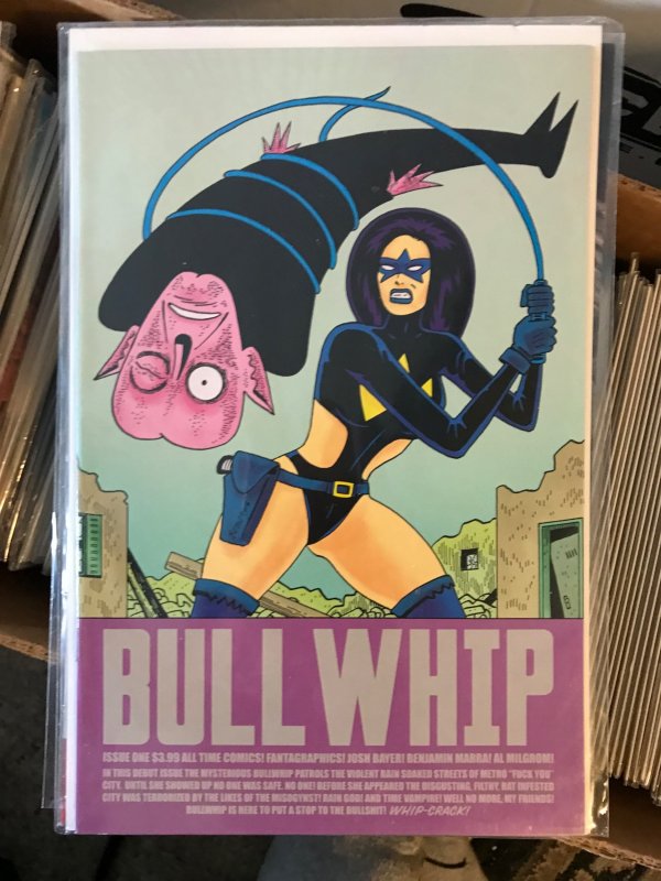 All Time Comics: Bullwhip Beto Hernandez cover (2017)