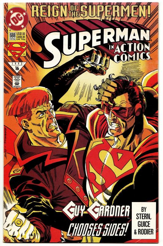 Action Comics #688 Superman (DC, 1993) FN