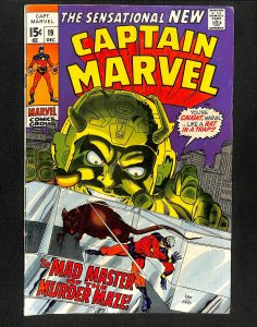 Captain Marvel (1968) #19