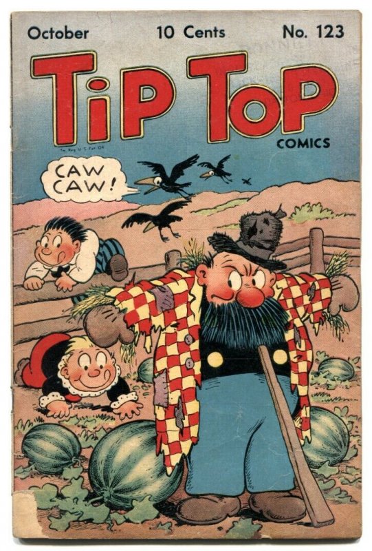 Tip Top Comics #123 1946- watermelon cover VG- 