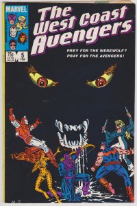 West Coast Avengers #5 (1986)
