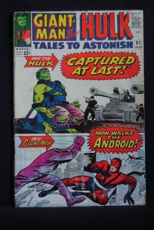 Tales to Astonish #61, 4.0, Ditko art, Kirby Cover