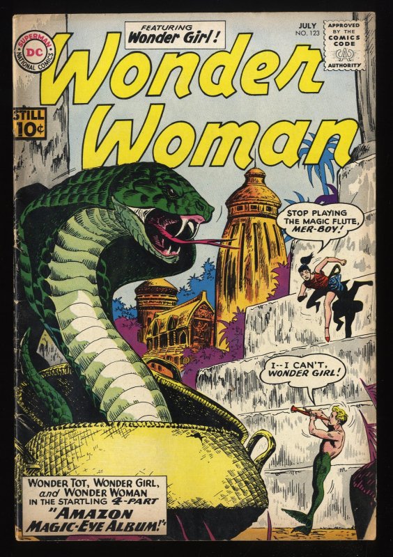 Wonder Woman #123 VG+ 4.5