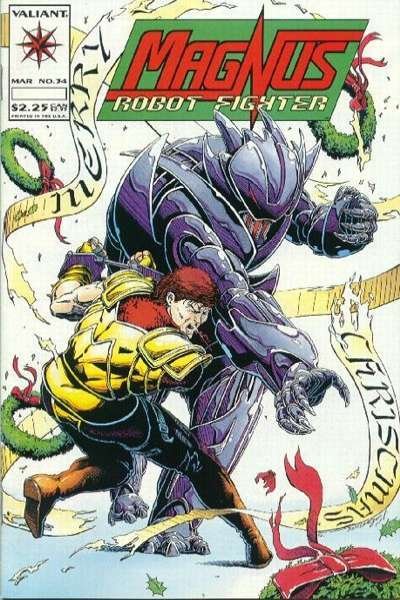 Magnus Robot Fighter (1991 series) #34, VF+ (Stock photo)