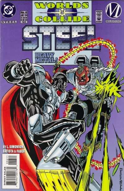 Steel (1994 series) #6, NM- (Stock photo)